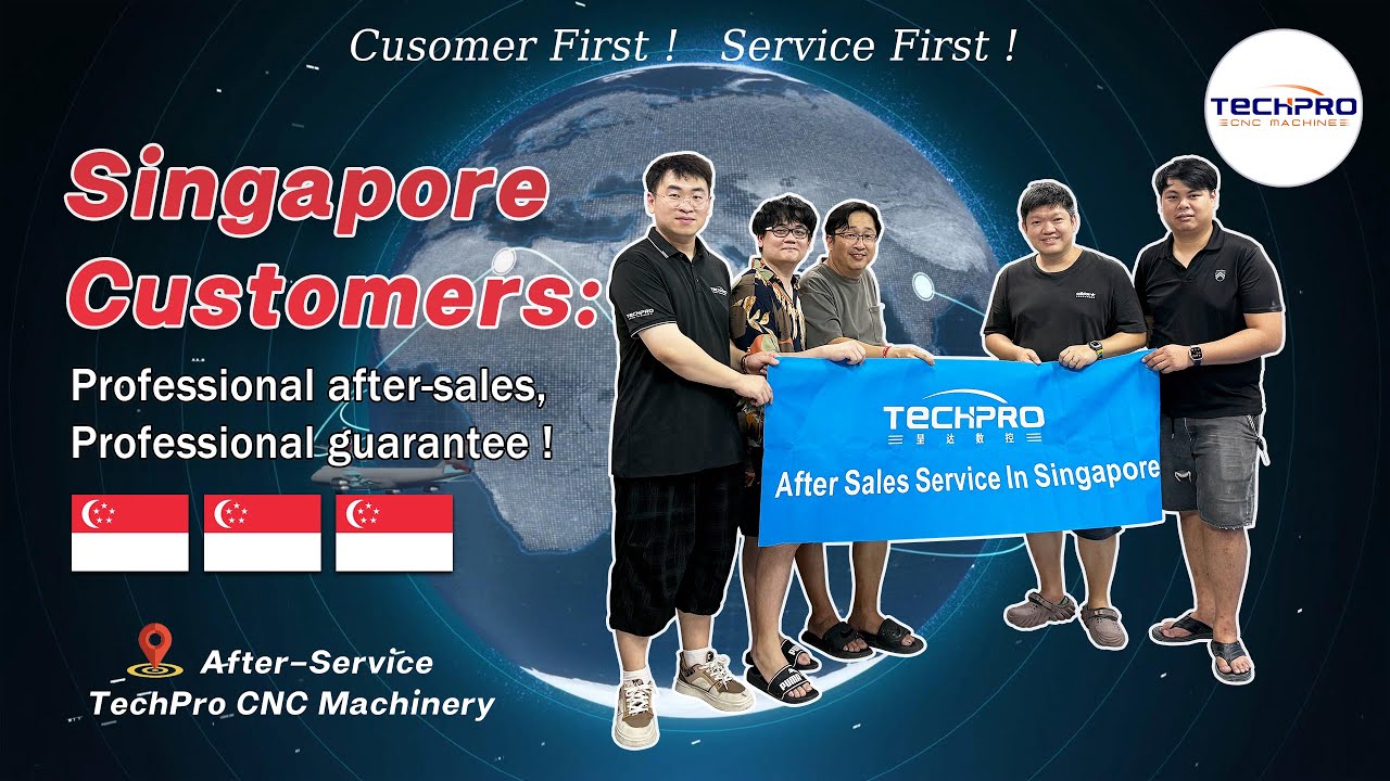 TechPro CNC Feedback from Singapore on CNC Router, CNC Drilling Machine, Edge Banding Machine