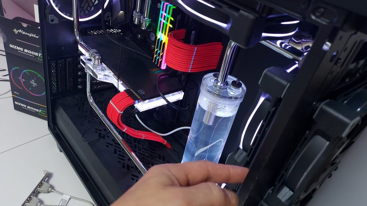 Spielt die Position der Lüfter am Radiator eine Rolle? - In zwei Szenarien getestet