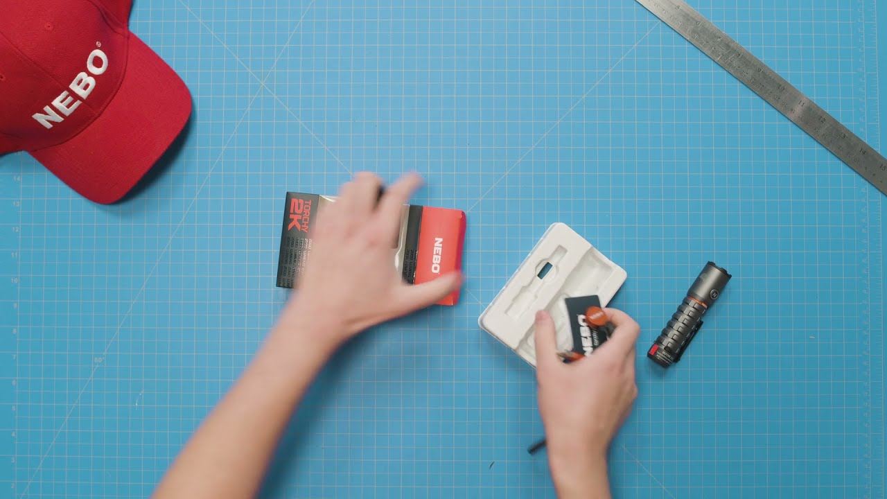 NEBO Torchy 2000 Lumen Torch Unboxing - BCF