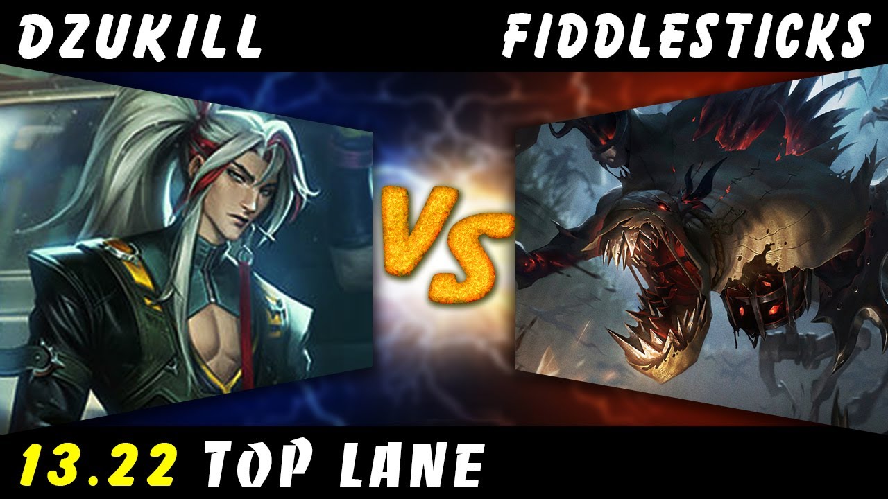 Dzukill - Yone vs Fiddlesticks TOP Patch 13.22 - Yone Gameplay