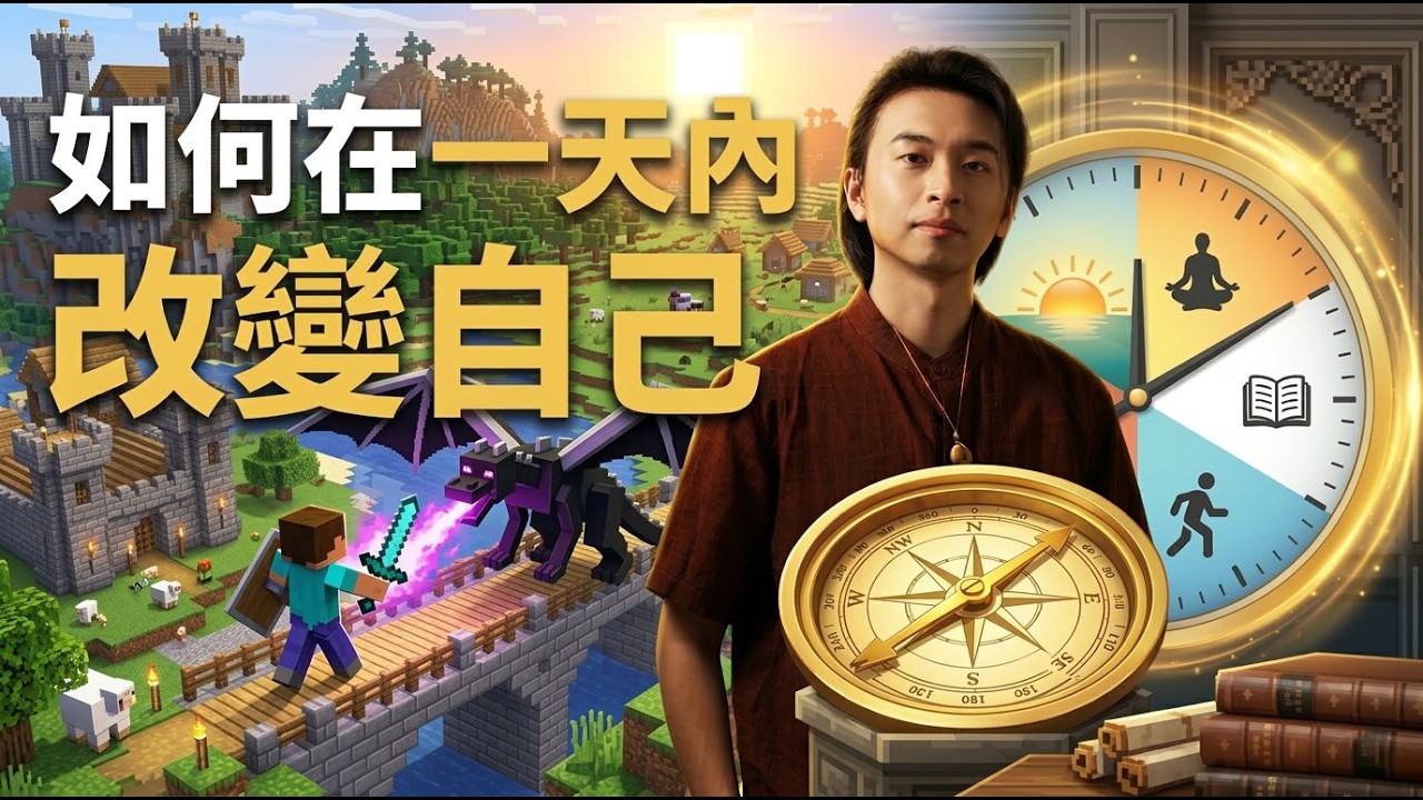 1天之內強制啓動“改變引擎”：解鎖人生最高心智，把你的人生變成冒險遊戲！