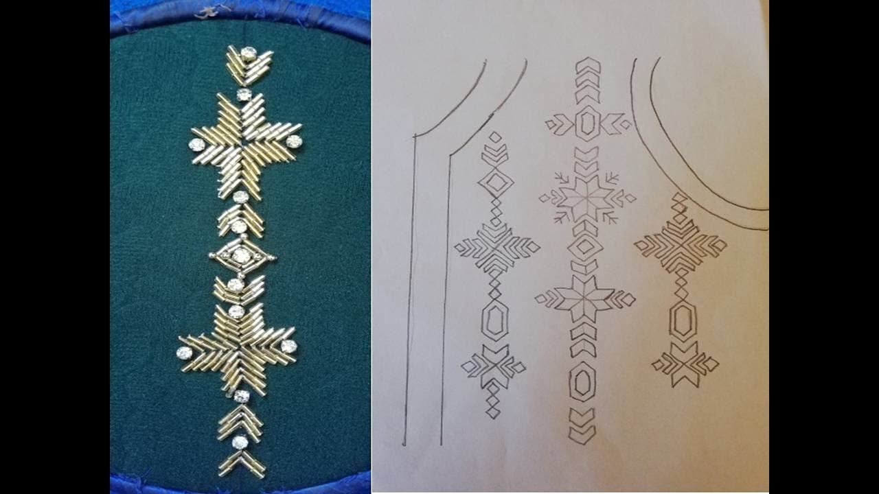 hand embroidery with beads