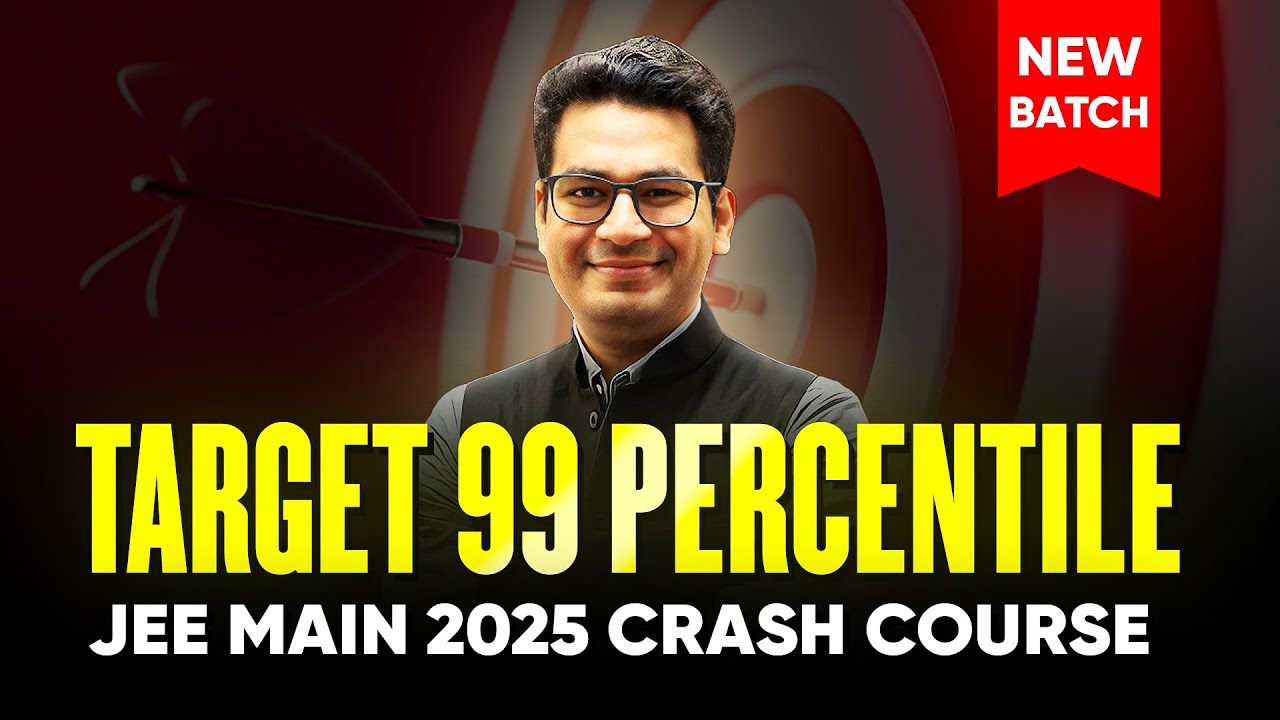 🔥 JEE Main 2025 Crash Course (New Batch) | MathonGo | Anup sir