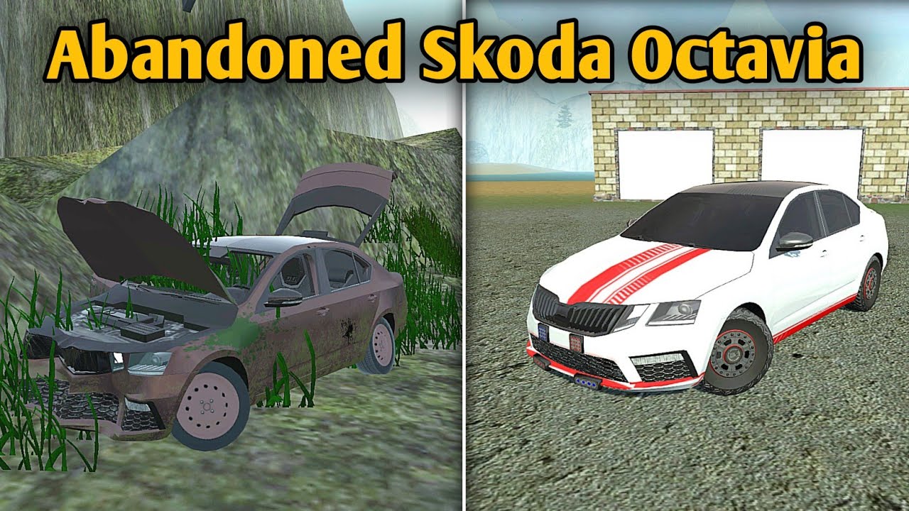 Rebuilding Abandoned Skoda Octavia - Car Simulator 2  #carsimulator2 #gaming #games #simulator