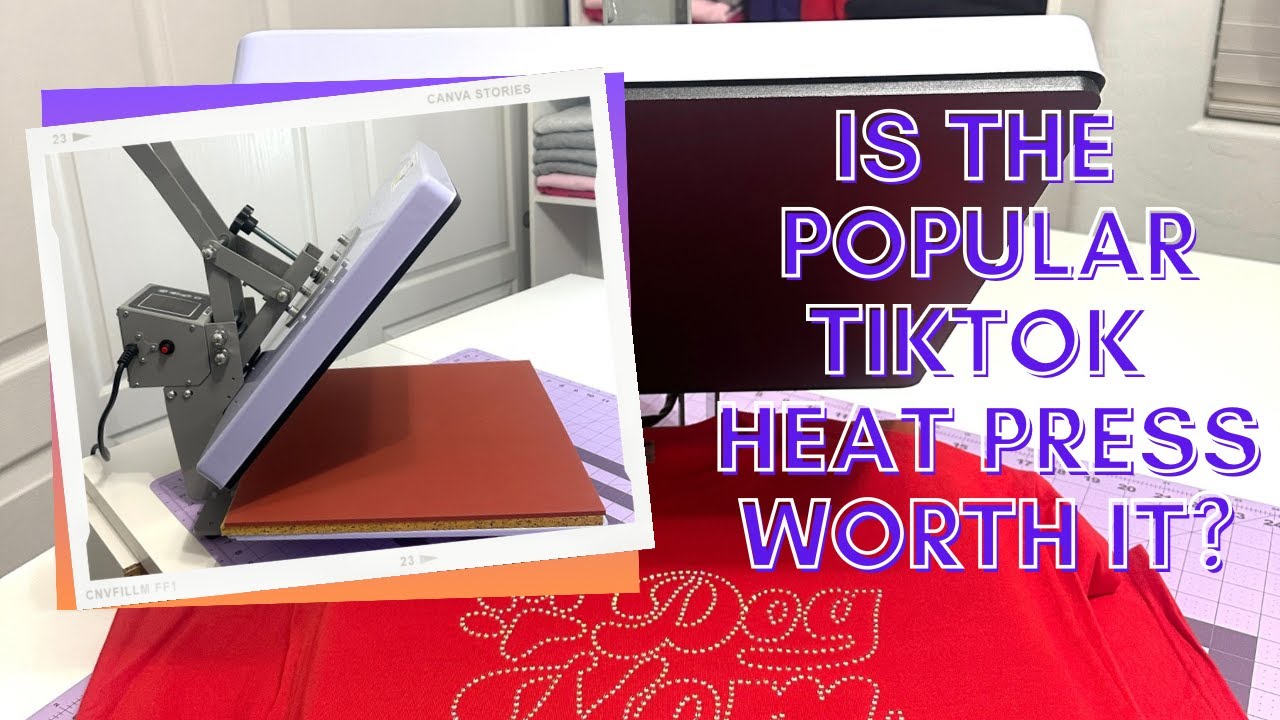 Viral TikTok Heat Press | AkeyDIY