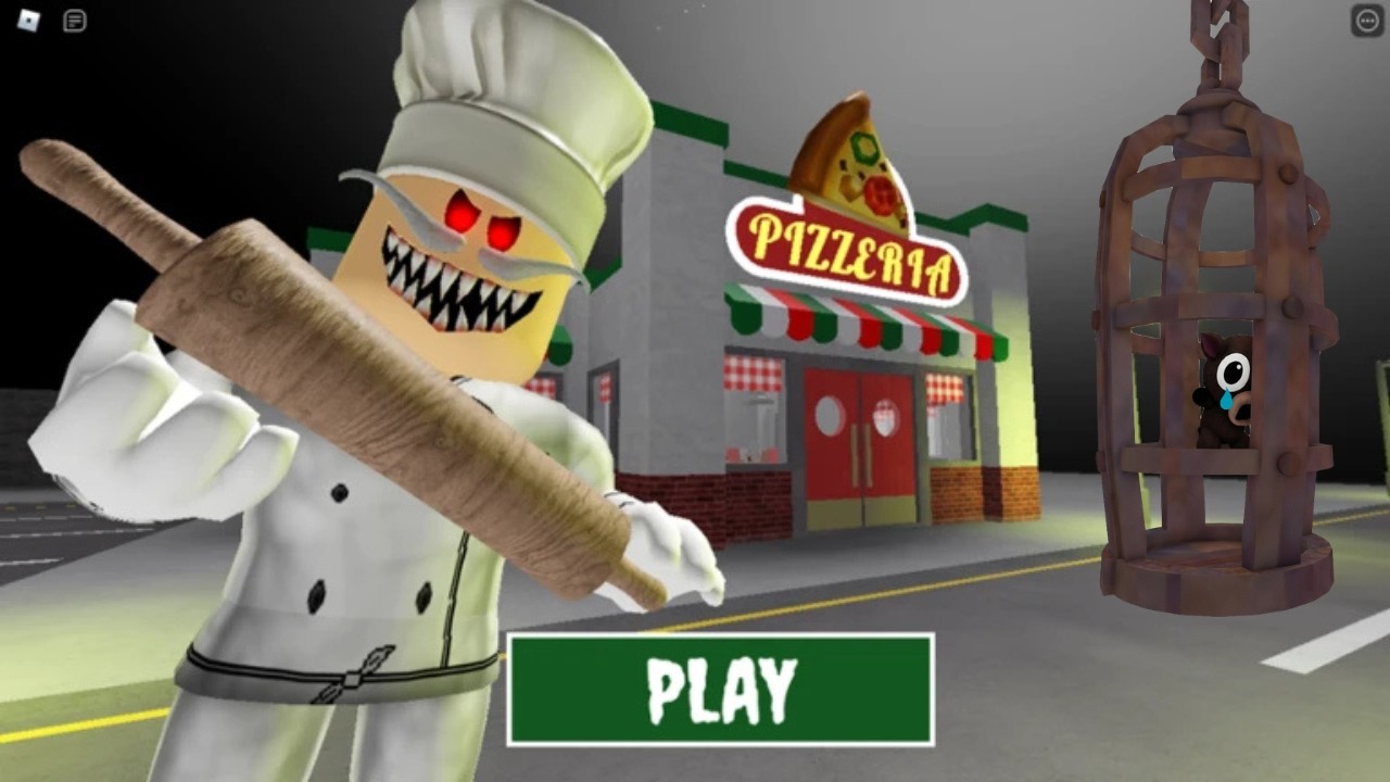 ESCAPING PAPA PIZZA'S CURSED PIZZERIA! 😱 Scary Roblox Obby Full Gameplay