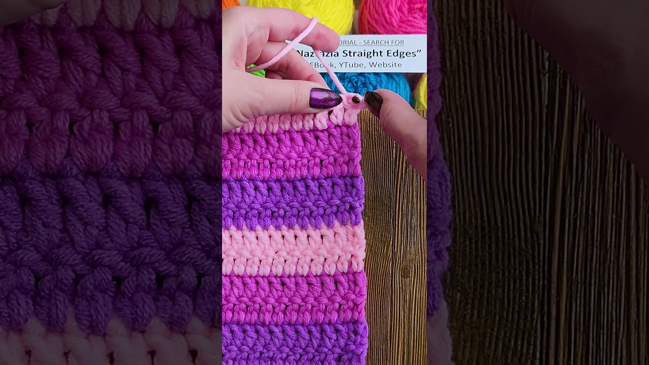 Double Crochet Row Hacks #shorts