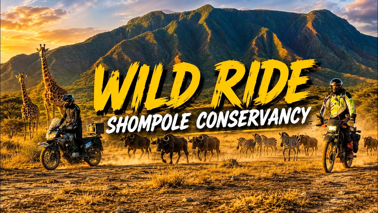 WILD RIDE Through Shompole Conservancy | Shompole Adventure Ride | Ep 3