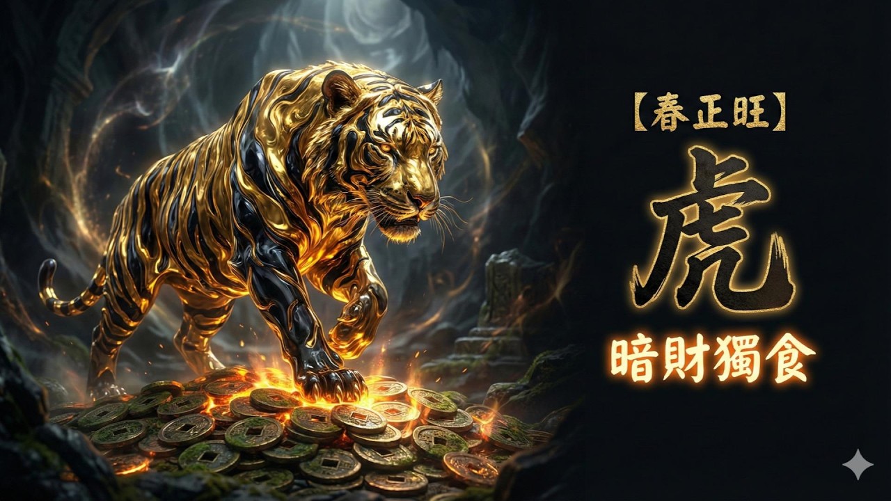屬虎人請留步，2月13日後若遇到沒人要的爛攤子千萬別推，老師洩天機，那裡面藏著財神爺特意留給你的獨食暗財。