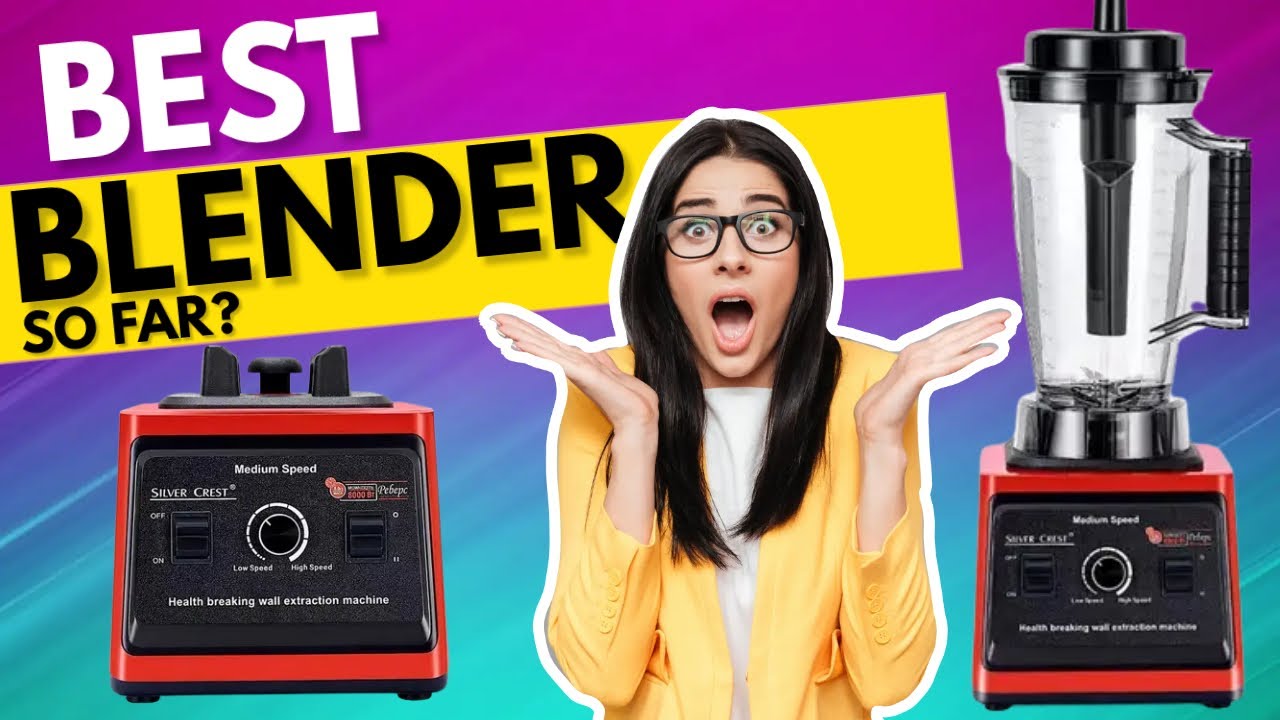 Get THE HIGH RATED BLENDER - Reviewing the 8000W Silver Crest Industrial Blender!