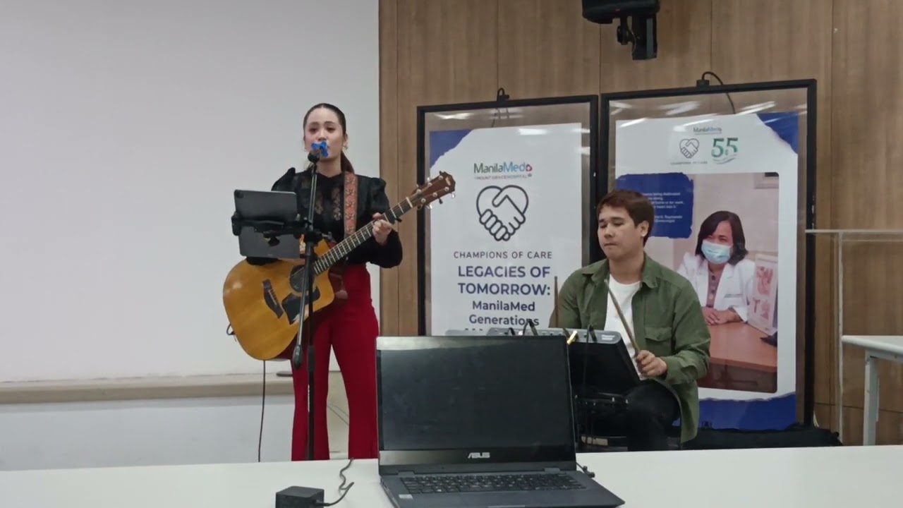 A-Ha's Take on Me|Cover by Lirah Bermudez at ManilaMed Manila Philippines
