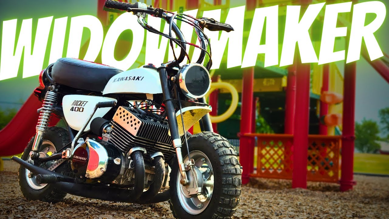 KAWASAKI 400 TRIPLE  - MINI BIKE!!