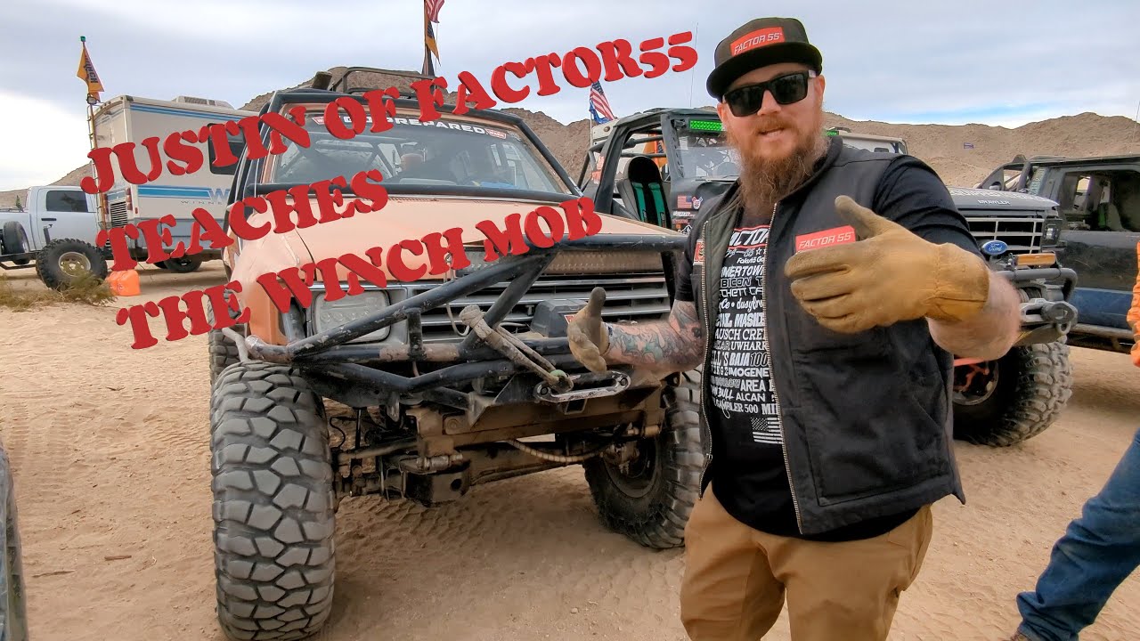 JUSTIN OF FACTOR 55 SCHOOLS THE WINCH MOB