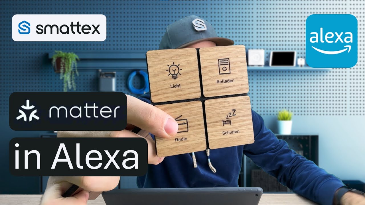 Alexa Lichtschalter & Fernbedienung mit Matter over Thread von smattex &ndash; einrichten & los 🚀