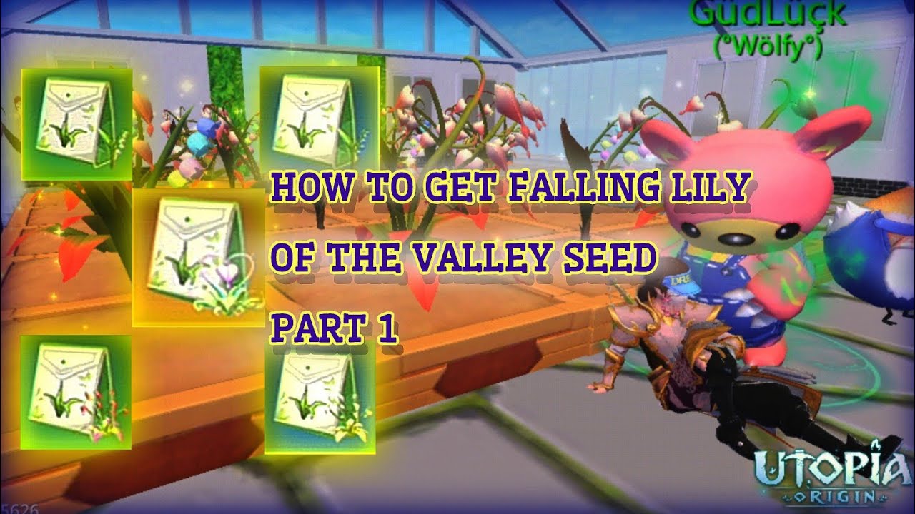 How to get falling lily of the valley seed | part 1 | @TunderWolfGaming