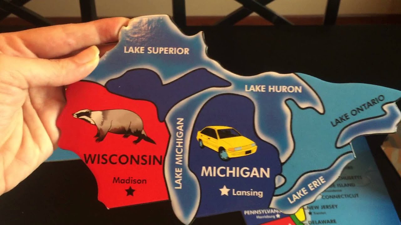 States Surprise Video! Not egg surprise... STATES SURPRISE!