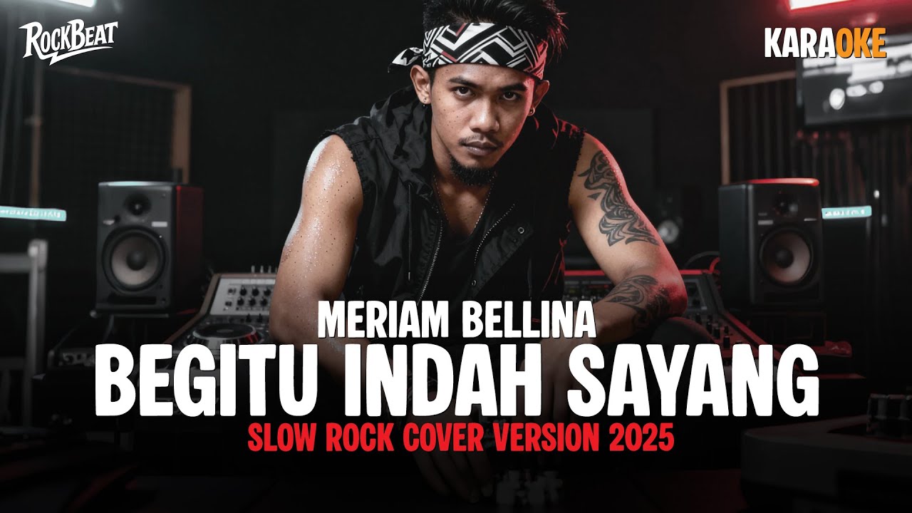 BEGITU INDAH SAYANG (MERIAM BELLINA) - KARAOKE COVER ROCK VERSION