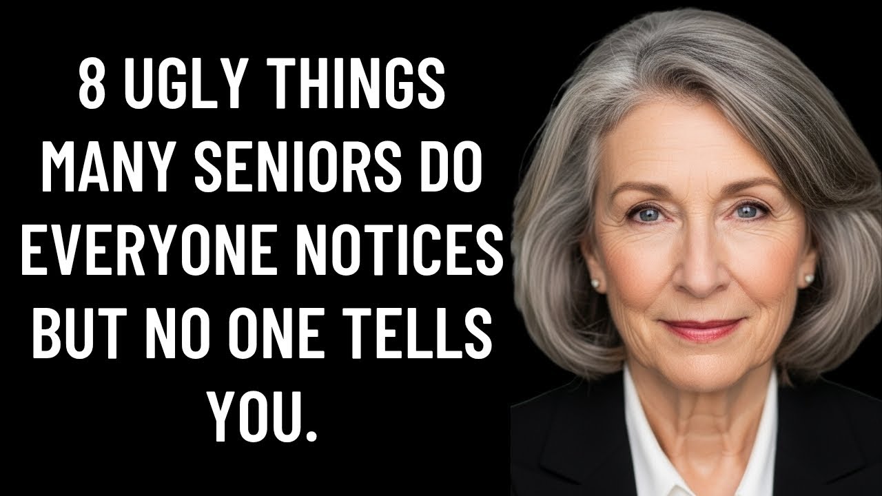8 неприятных вещей, которые делают многих пожилых людей менее привлекательными после 60 лет