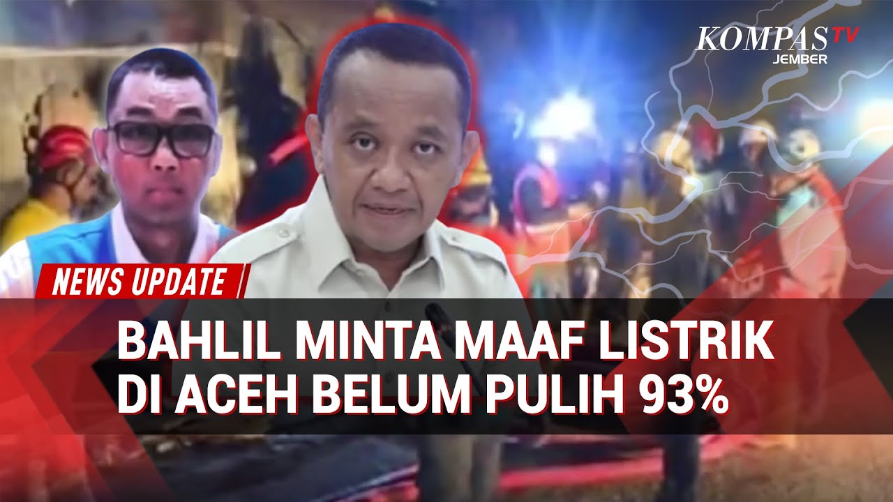 Menteri ESDM Minta Maaf! Listrik Aceh Belum Pulih 93%, Bahlil Akui Masih Banyak Kekurangan