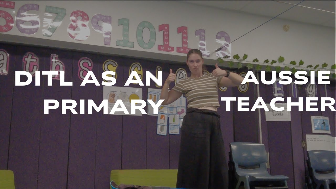 Vlog! DITL of an Australian Primary School Teacher! 👩‍🏫💌