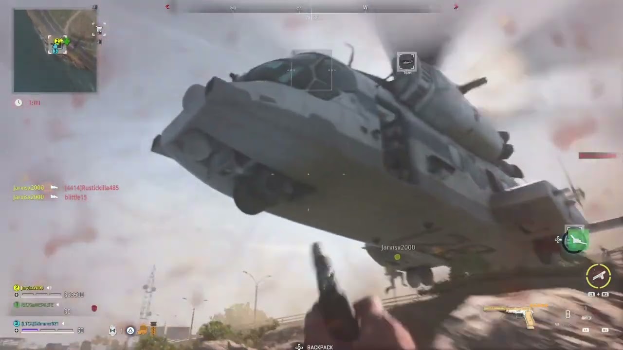 Call of Duty DMZ Exfill Action
