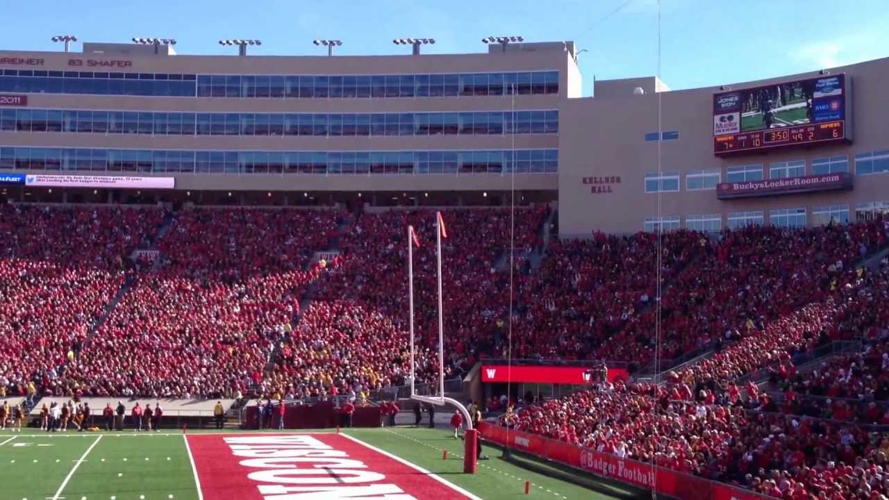 UW Badger Wave (Slow, Fast, Reverse, Cross and back to the end! - SWEET!!) 10-20-12 Camp Randall