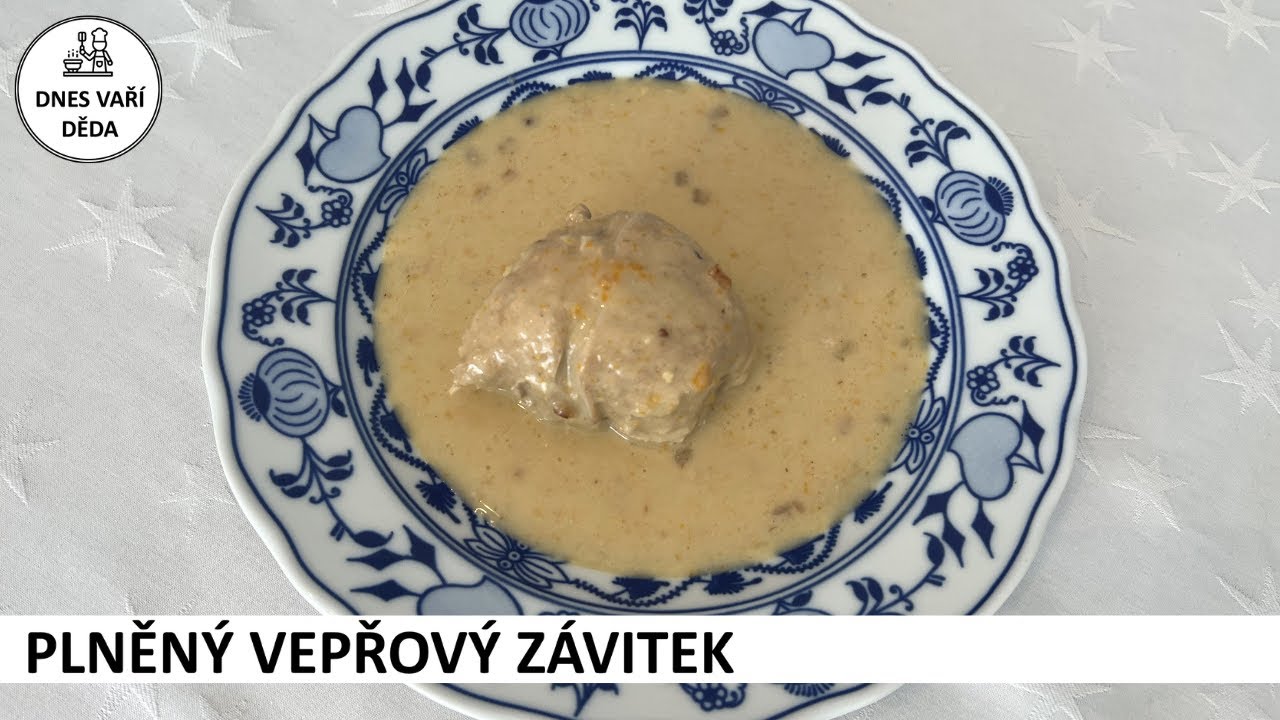 Plněný vepřový závitek ve smetanové omáčce | Josef Holub