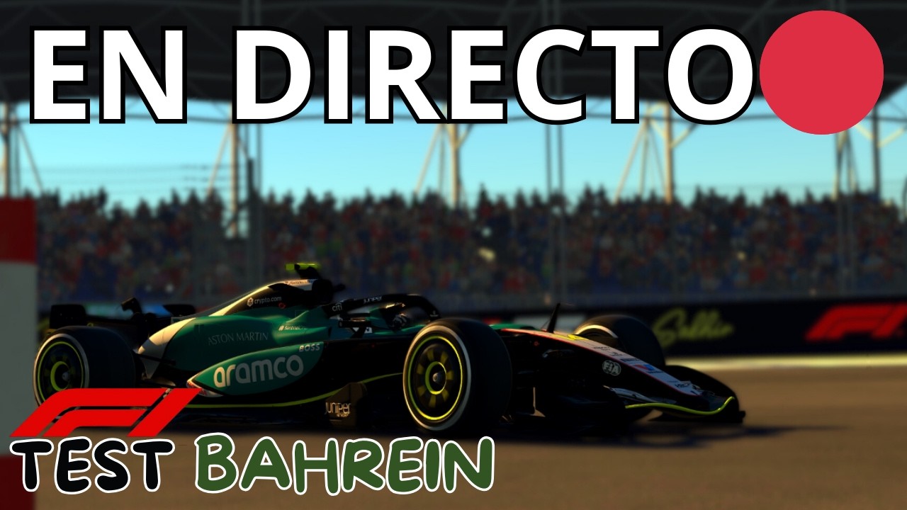 TEST DE PRUEBA FORMULA 1 - BAHRAIN PRETEMPORADA // ASSETTO CORSA ONLINE @LigaFenixPro