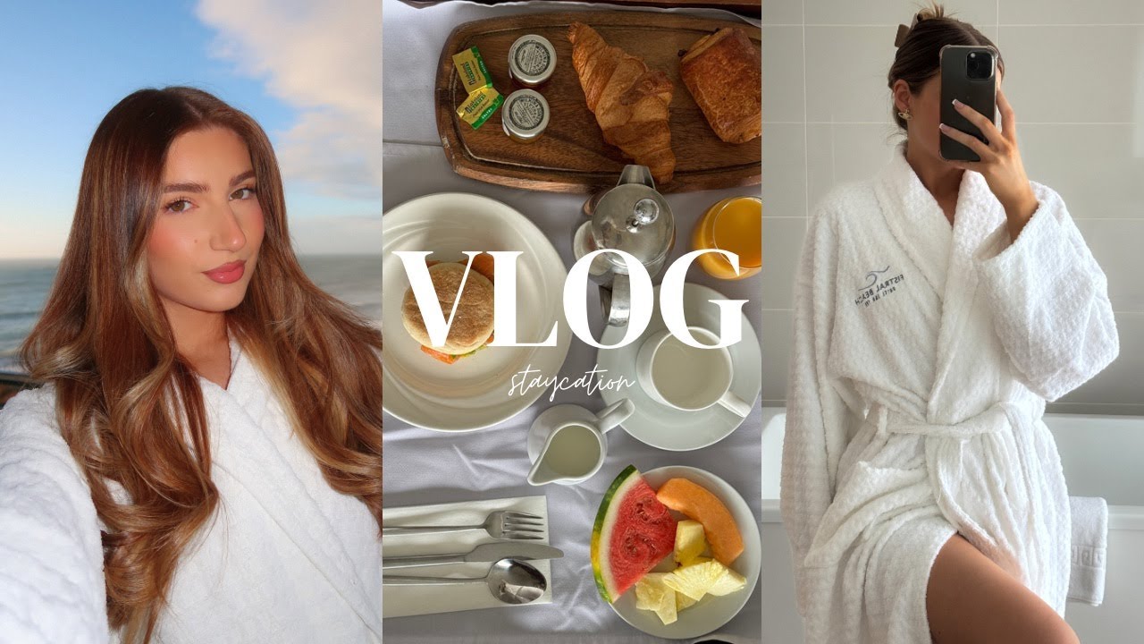 STAYCATION VLOG | FISTRAL BEACH HOTEL CORNWALL 🌊| BETHWILLIAMSSTYLE
