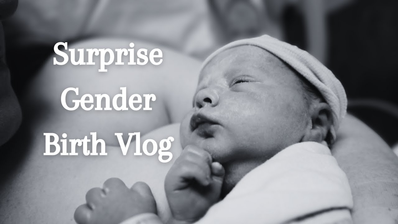 SURPRISE GENDER BIRTH VLOG | Birth of our 2nd child