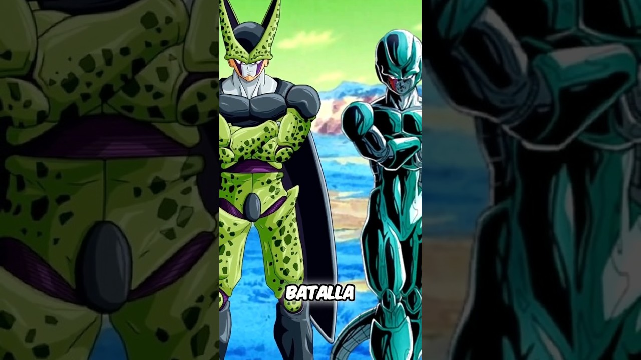 Qui&eacute;n es m&aacute;s fuerte, Metal Cooler o Cell Perfecto? #anime #dbz #manga #cooler #cell