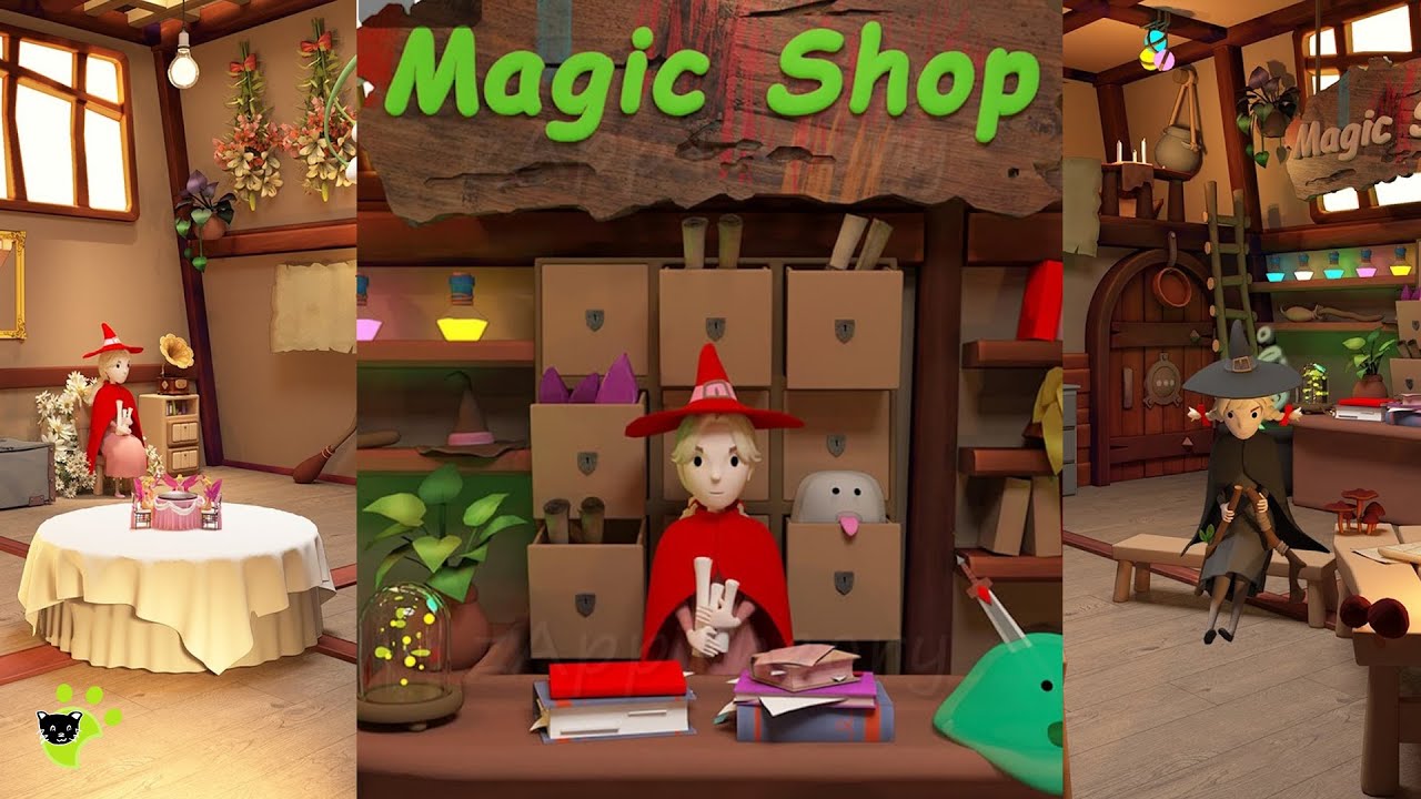 Magic Shop Escape Room | GBFinger Studio Walkthrough 脱出ゲーム Escape Room Club Collection