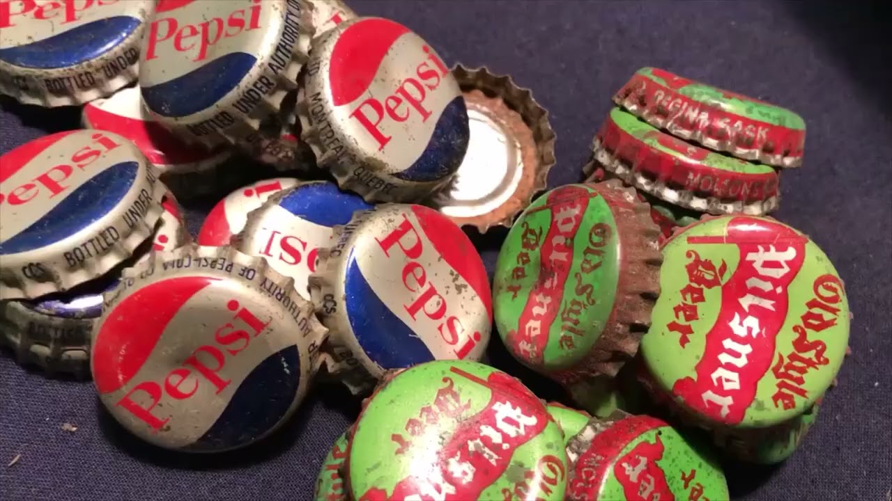 Vintage Crown Cork Bottle Cap Sort