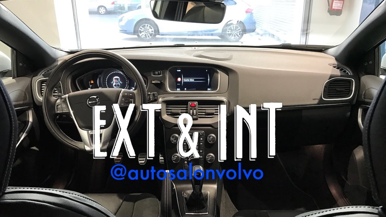VOLVO V40 '17 D4 R-Design || Exterior & Interior