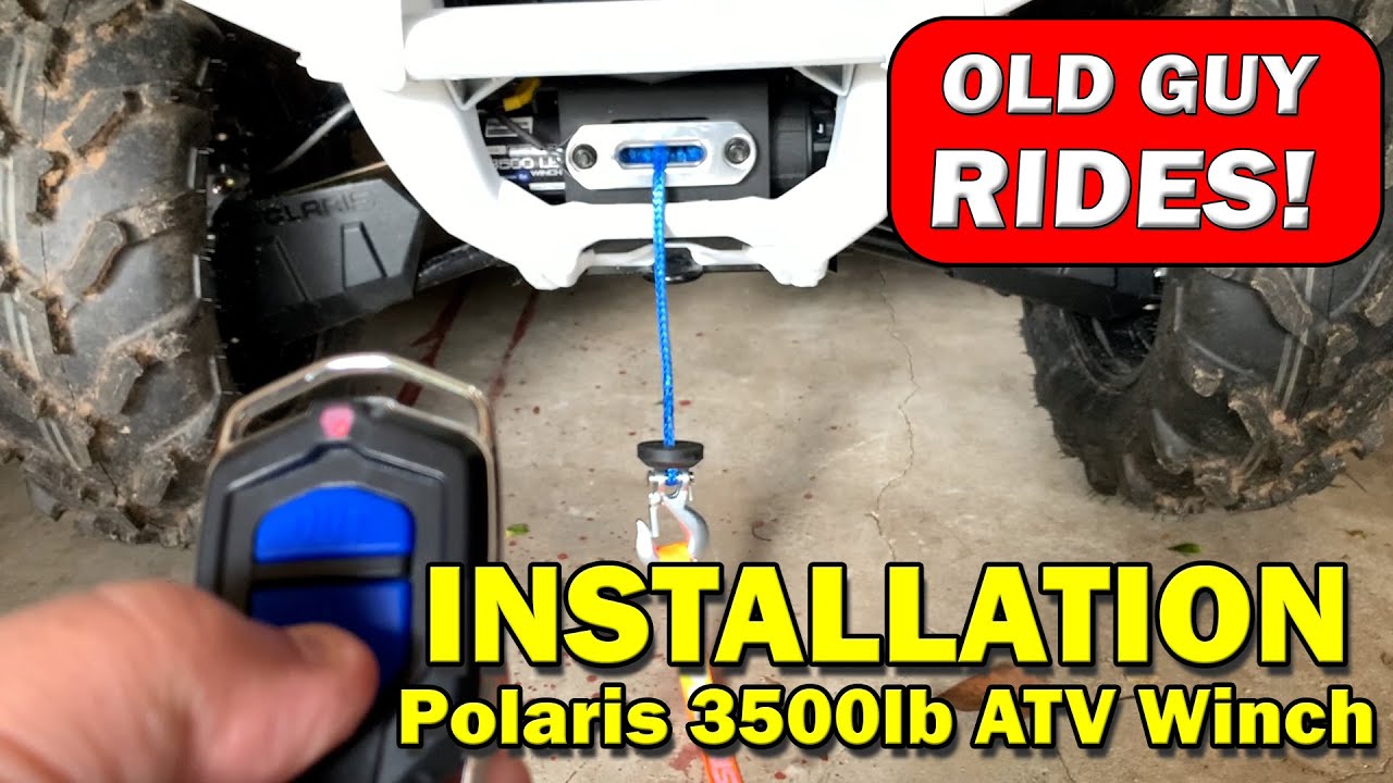 Installation Polaris Sportsman 3500lb winch