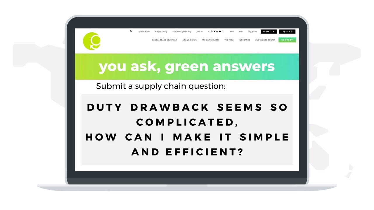 Duty Drawback Seems so Complicated, How Can I Make it Simple and Efficient?