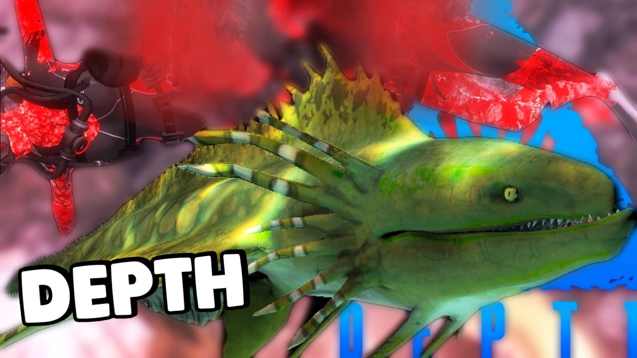 Depth - NEW HYPO SHARK & GIANT KING EEL CUTS DIVERS IN HALF WITH SAW TOOTH TAIL!  ( Gameplay )