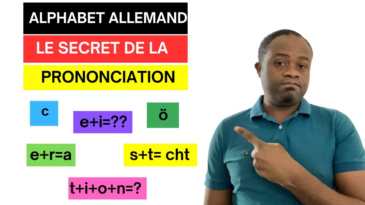 Voici le SECRET pour maitriser la PRONONCIATION des Mots en allemand