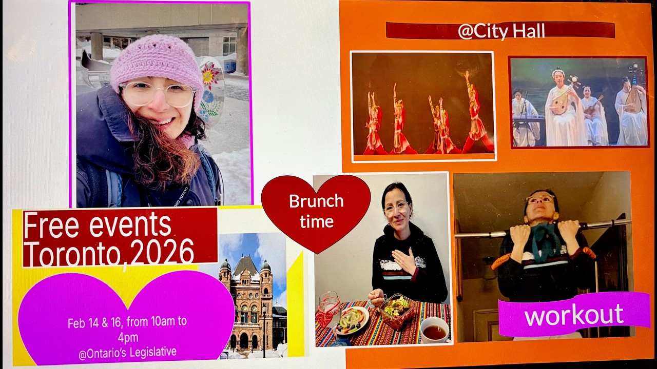 🤲🏼🇨🇦Brunch+🏋️‍♀️workout+🥰long weekend FREE events in Toronto