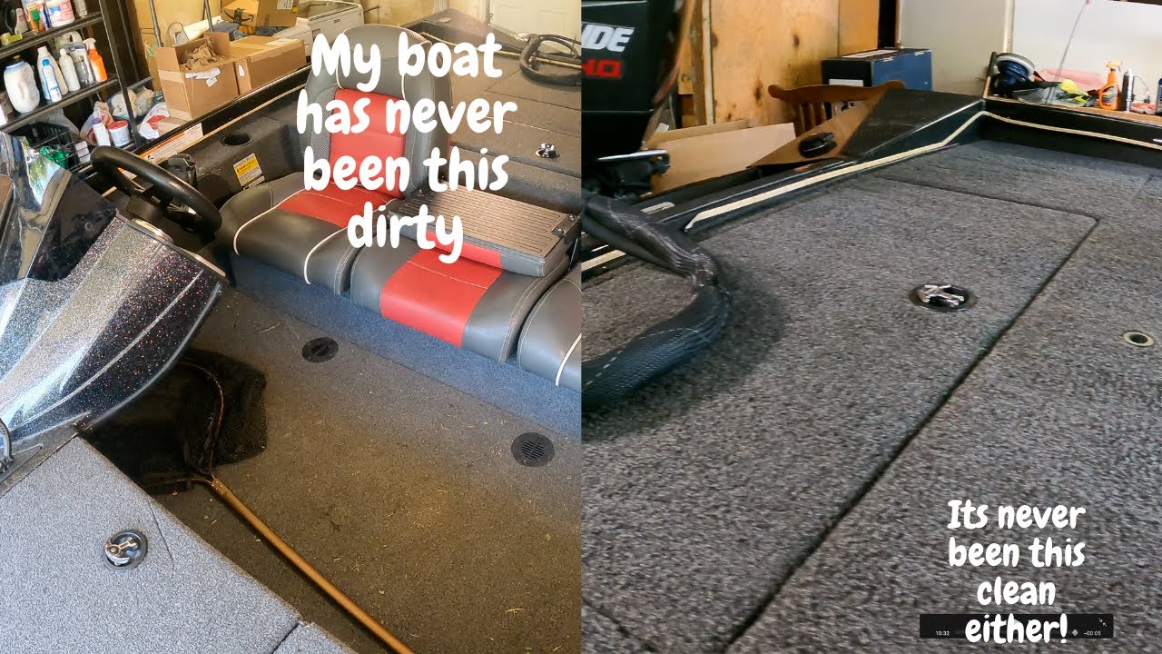 Detailing My Insanely Dirty Bass Boat