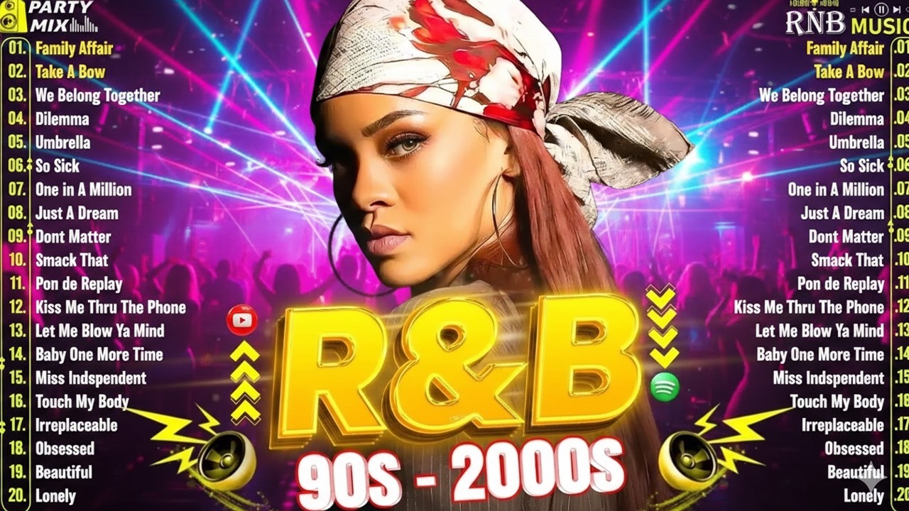 Classic Old School Mix - Usher, Rihanna & Ne-Yo 🎵 90s R&B