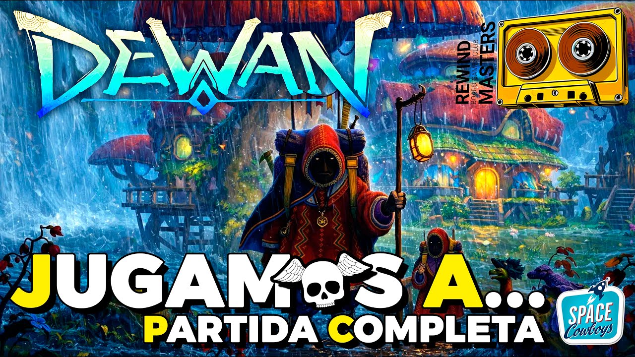 🏕️ Jugamos a DEWAN (Space Cowboys) — ¡Pilla el chubasquero! ¡ Llega el diluvio! | Rewind Masters