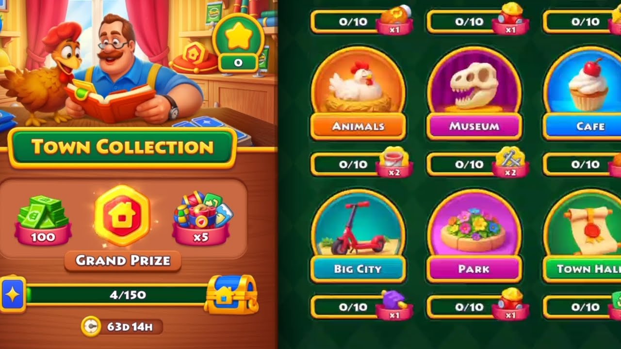 TOWNSHIP!! Town Collection| New Card Collection Event Details