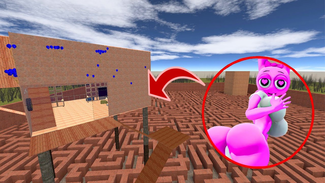 Epic Battle: MISS PINKI SPUNKI VS SCP-096 VS BIG TOWER In Garry’s Mod!
