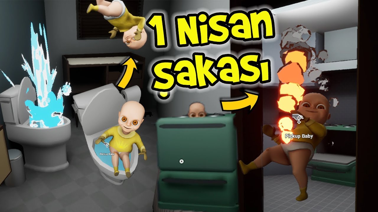 Lanetli Necmi Bebeği Klozete Soktum - The Baby In Yellow
