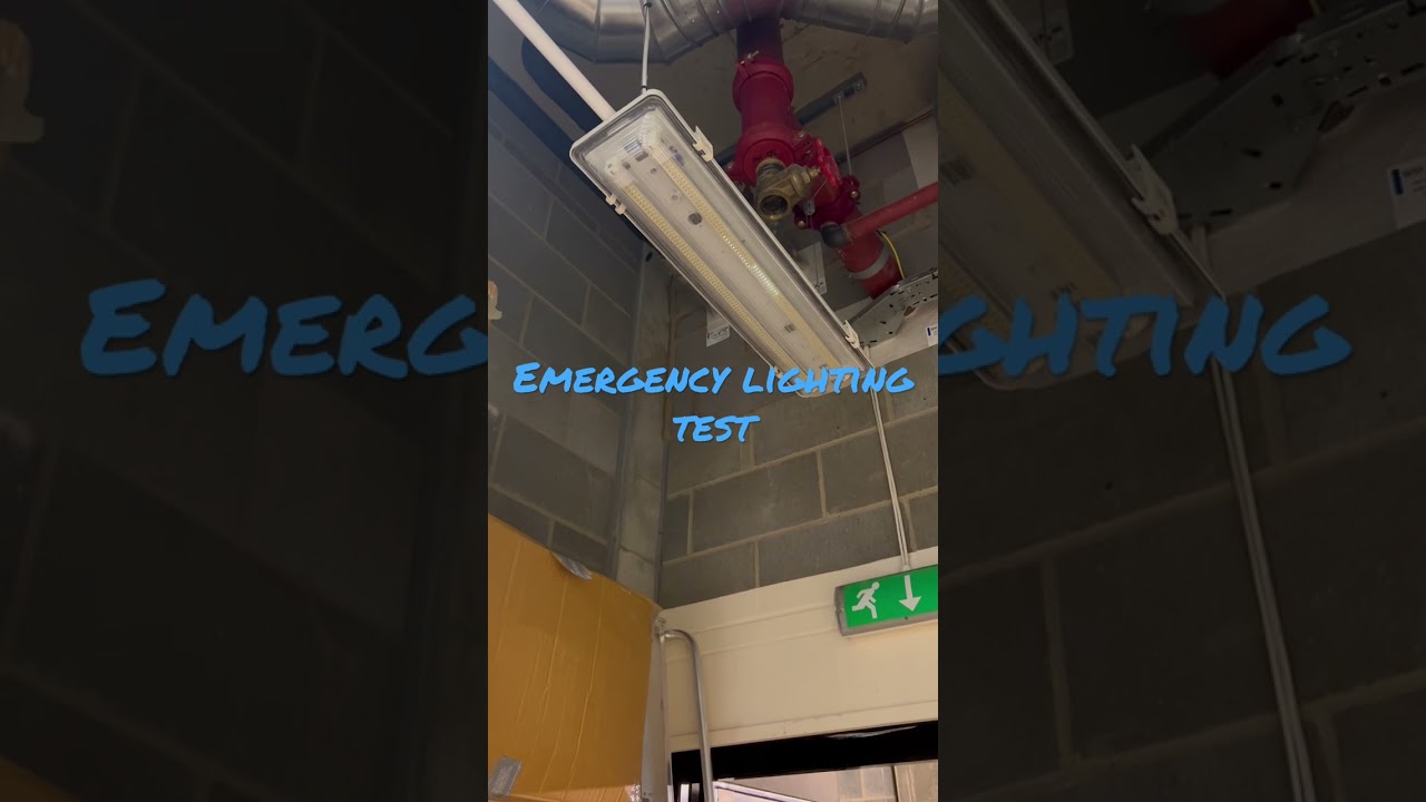 Emergency lighting￼