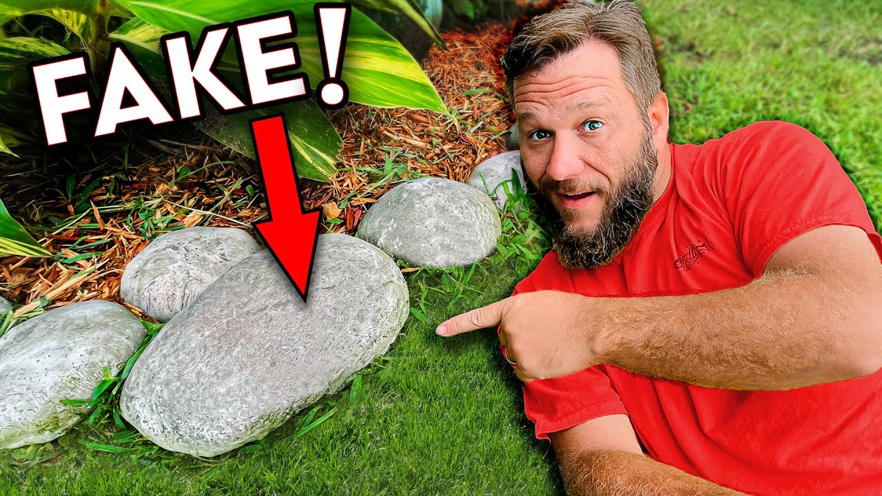 Does This Landscaping Hack Work? DIY Faux Stone Edging
