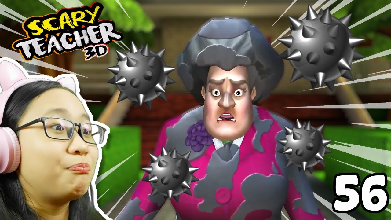 Scary Teacher 3D New Levels New Update 2022 - Part 56 - Miss T Turns Miss Magnet!!!