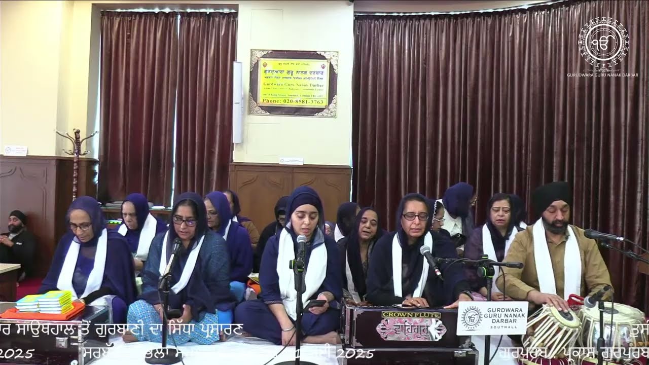 LIVE Gurdwara Guru Nanak Darbar Southall London UK Sukhmani Sahib's Paath @DiljeetSinghVIG #DILVIG