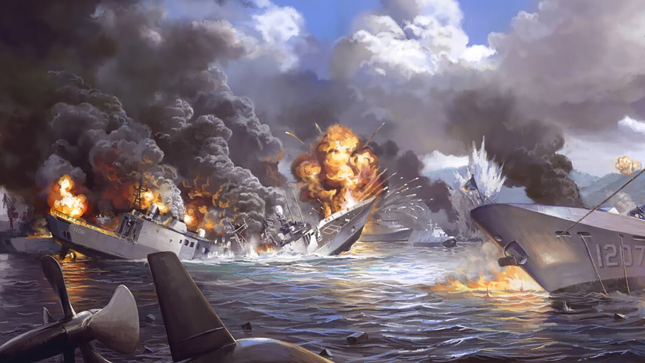 Cold Waters #190 (Epic Mod 2.46+) Проходим Кампании в Южно-Китайском море, тестим нововведения